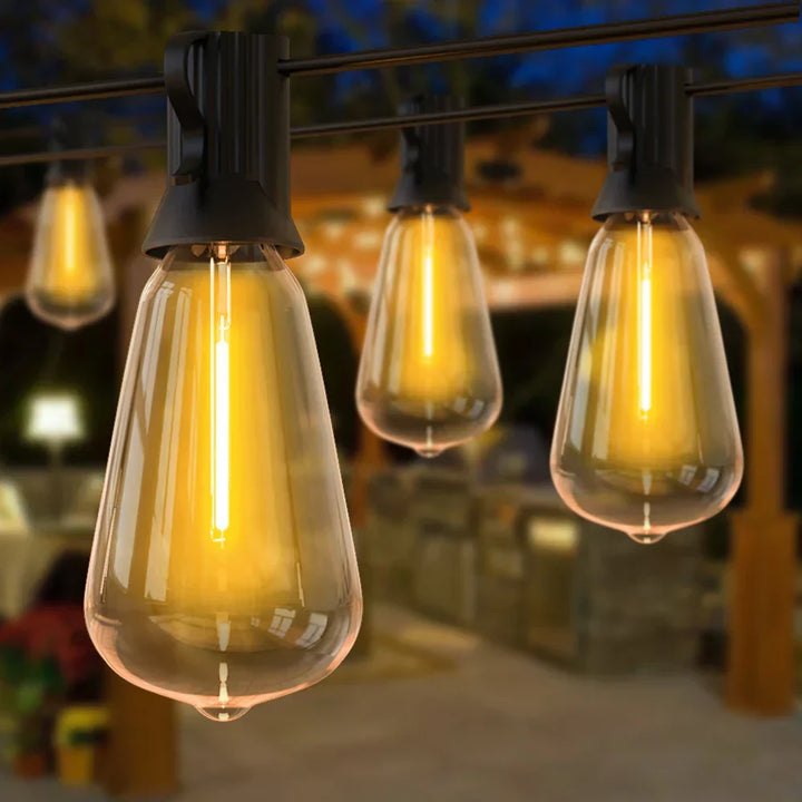 Weerbestendige buiten LED lichtsnoer tuin terras decoratie