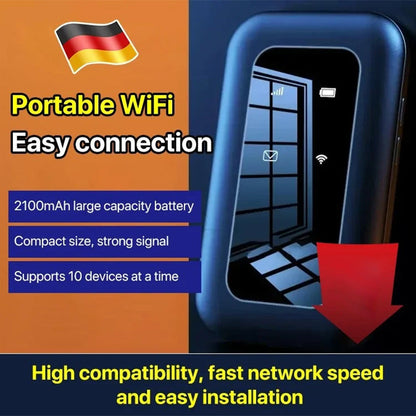 Wi-Fi Pro tragbarer Wi-Fi-Verstärker für schnelles und zuverlässiges Internet überall  