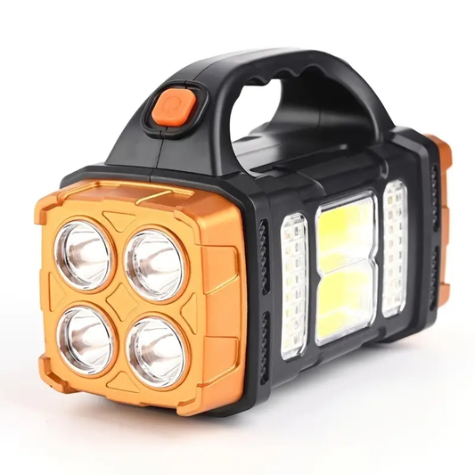 Wildaro – 4-in-1 Emergency Flashlight with Solar Charging and Power Bank