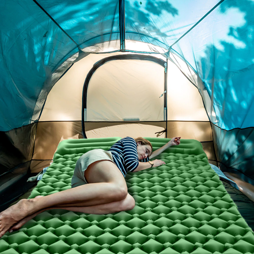 Wildaro – Double Inflatable Mattress for Camping and Outdoor Comfort