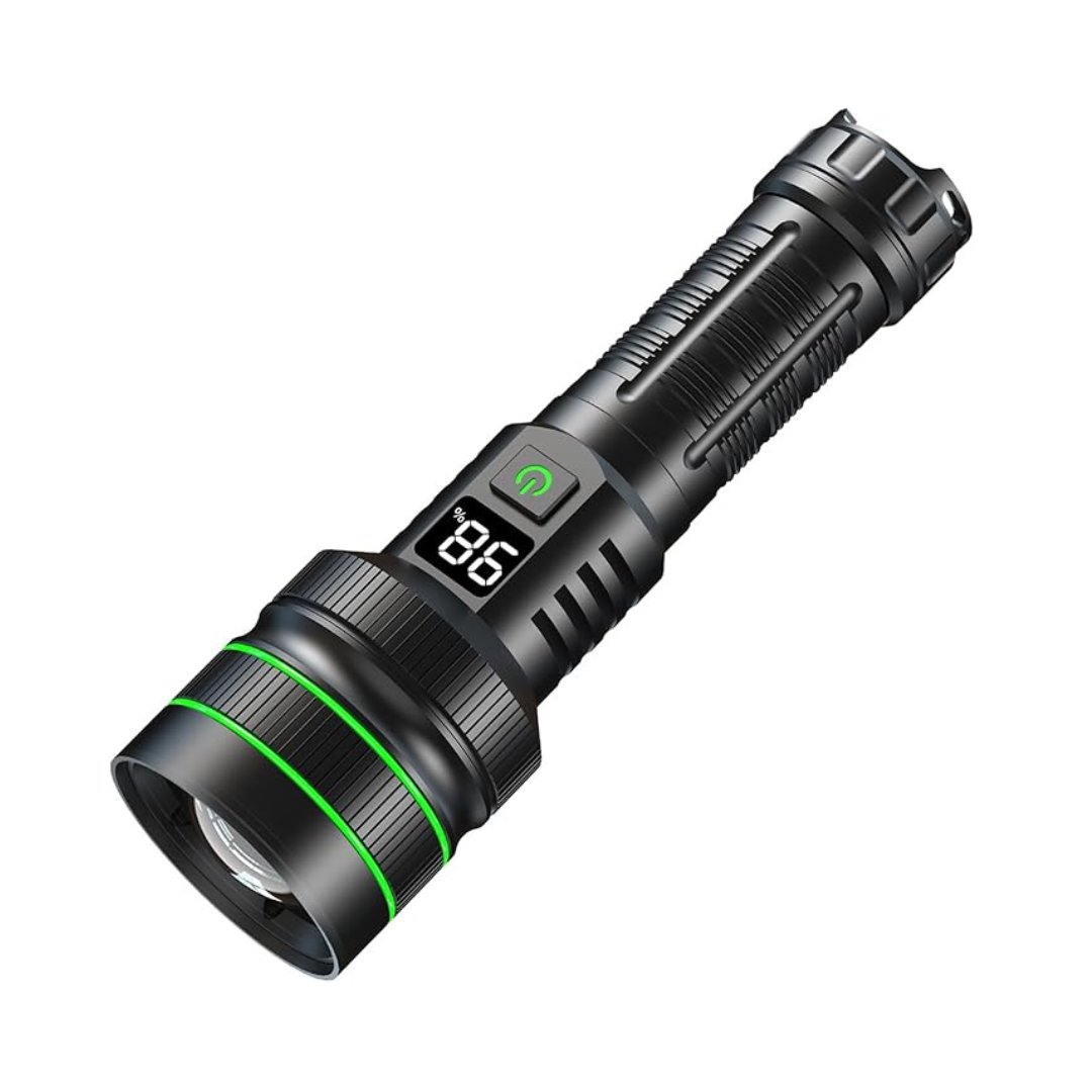 Wildaro – Zoomfähige LED-Taschenlampe mit Fernstrahl und wasserdichtem Design