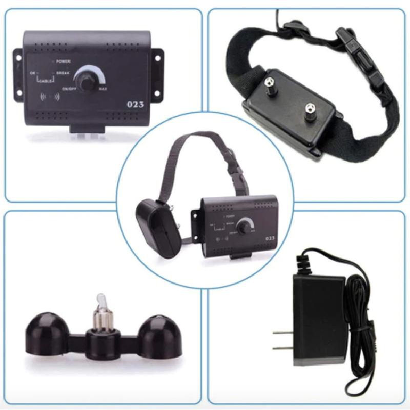 Wireless Dog Fence with Remote Portable Pet Containment System 500m Range