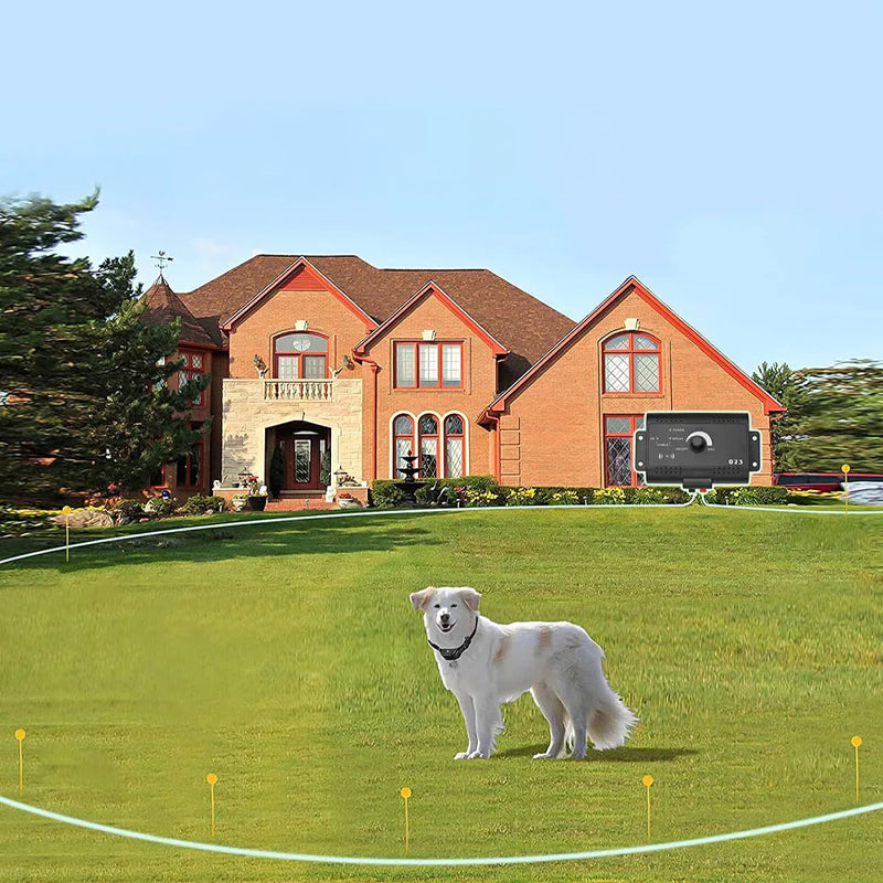 Wireless Dog Fence with Remote Portable Pet Containment System 500m Range