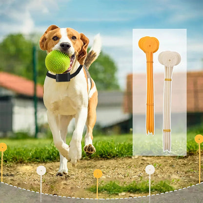 Wireless Dog Fence with Remote Portable Pet Containment System 500m Range