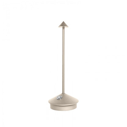 Bezprzewodowa lampa stołowa LED z akumulatorem i nowoczesnym designem  