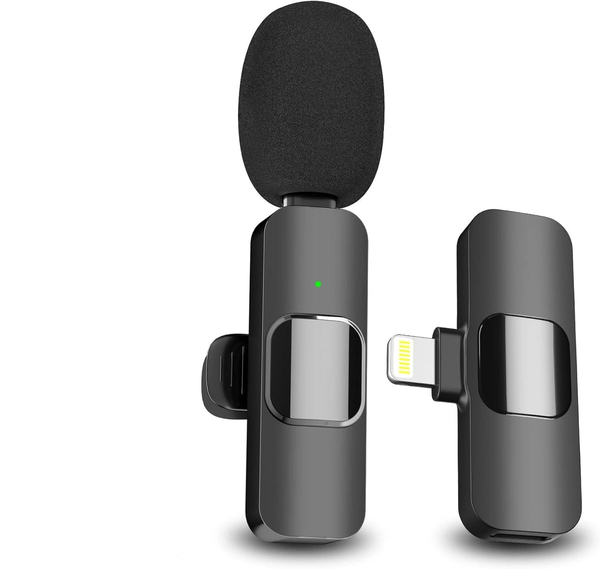 Wireless Lavalier Microphone Clear Audio Easy Plug and Play Recording