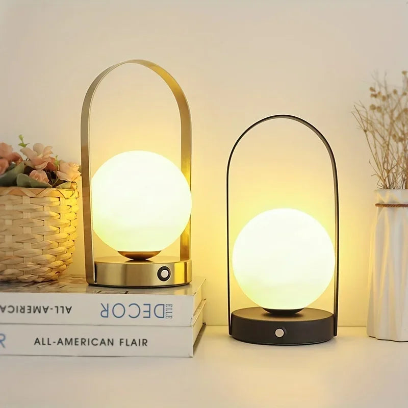 Wireless Outdoor Table Lamp Rechargeable LED Garden and Patio Light