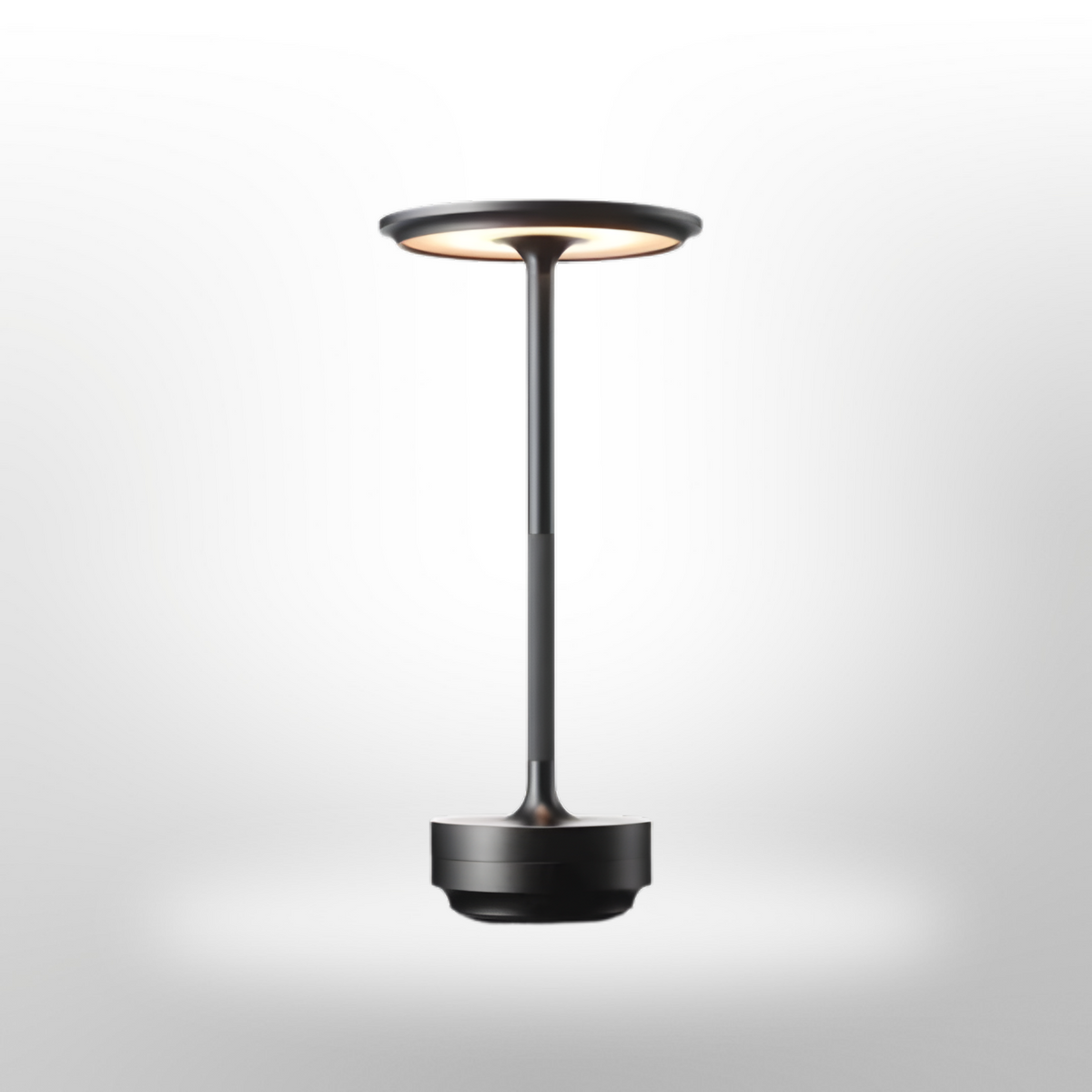 Trådløs genopladelig bordlampe med dæmpbar touchbetjening