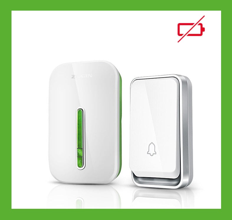 Wireless Smart Doorbell with Battery Free Design Waterproof Build and Long Range Signal