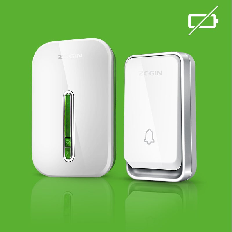 Wireless Smart Doorbell with Battery Free Design Waterproof Build and Long Range Signal