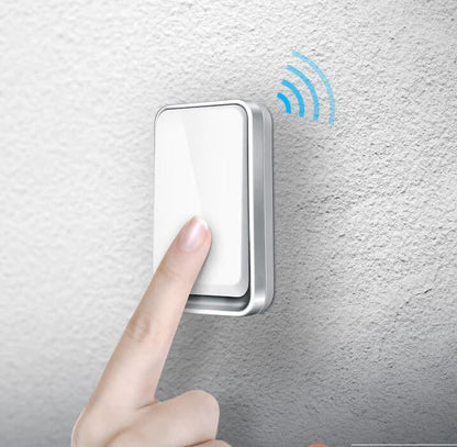 Wireless Smart Doorbell with Battery Free Design Waterproof Build and Long Range Signal