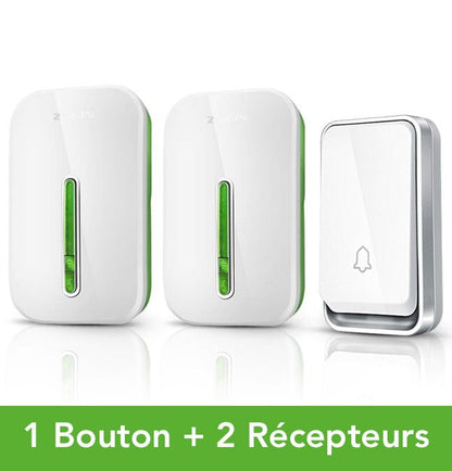 Wireless Smart Doorbell with Battery Free Design Waterproof Build and Long Range Signal
