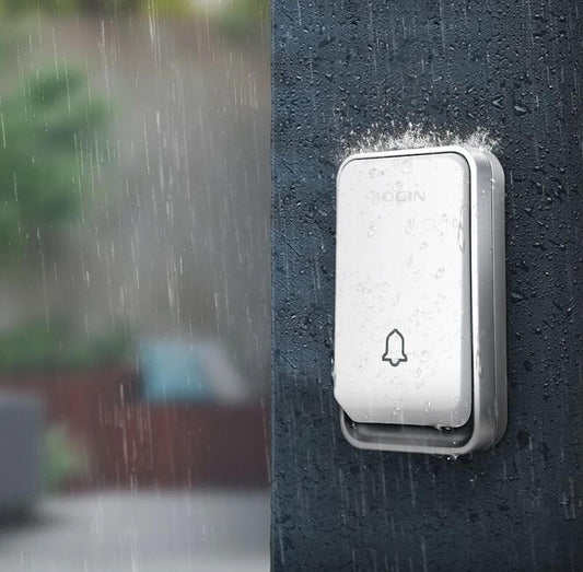 Wireless Smart Doorbell with Battery Free Design Waterproof Build and Long Range Signal