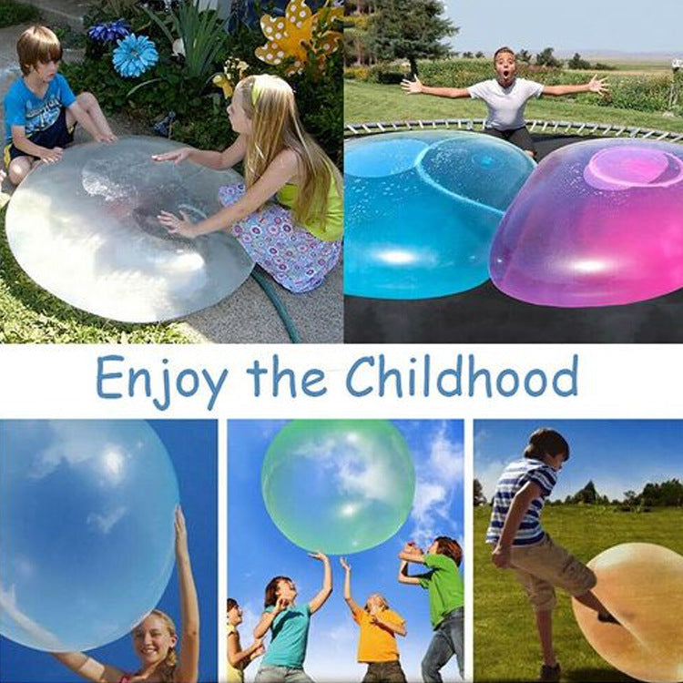 WobbleBubble gigantische opblaasbare speelbal voor kinderen met duurzaam ontwerp voor buitenspeelplezier