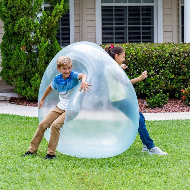WobbleBubble gigantische opblaasbare speelbal voor kinderen met duurzaam ontwerp voor buitenspeelplezier