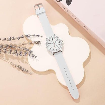 Women’s Clip On Fob Watch Silicone Waterproof Design