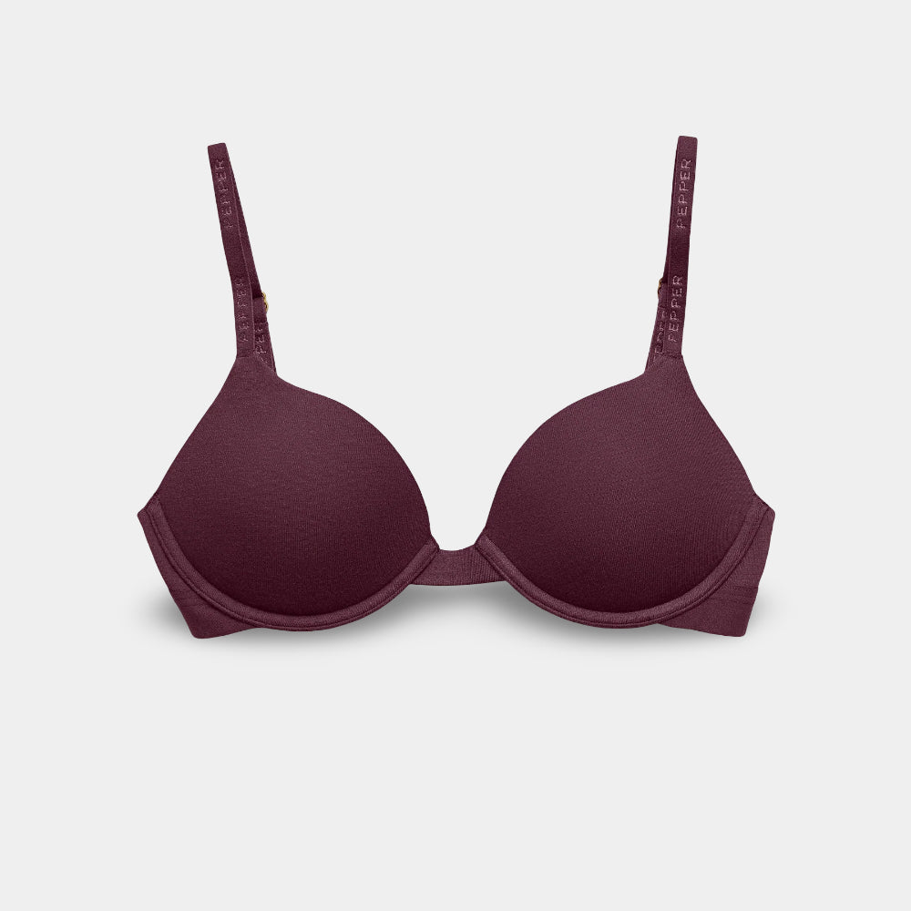 Women's Push Up Bra Underwire Lift Support Everyday Comfort