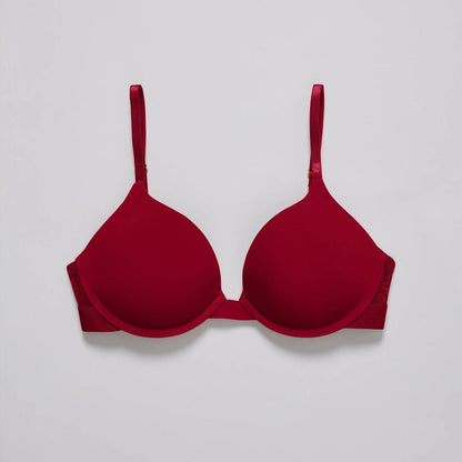 Women's Push Up Bra Underwire Lift Support Everyday Comfort