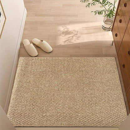 Woviva Jute Style Door Mat Durable Non Slip Indoor Outdoor Entryway Rug