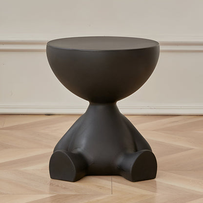 Ylix Round Coffee Table Modern Compact Side Table