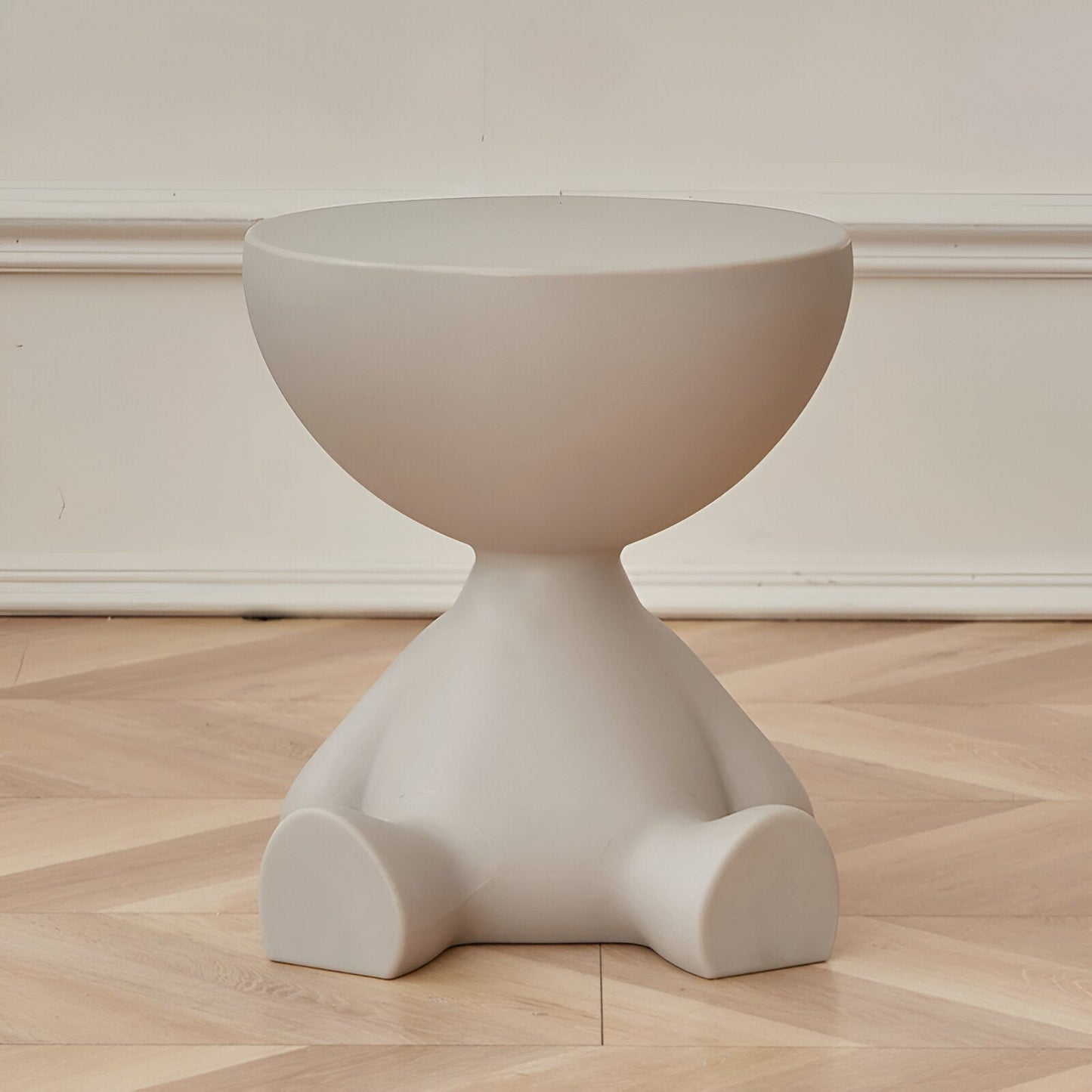 Ylix Round Coffee Table Modern Compact Side Table