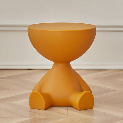 Ylix Round Coffee Table Modern Compact Side Table