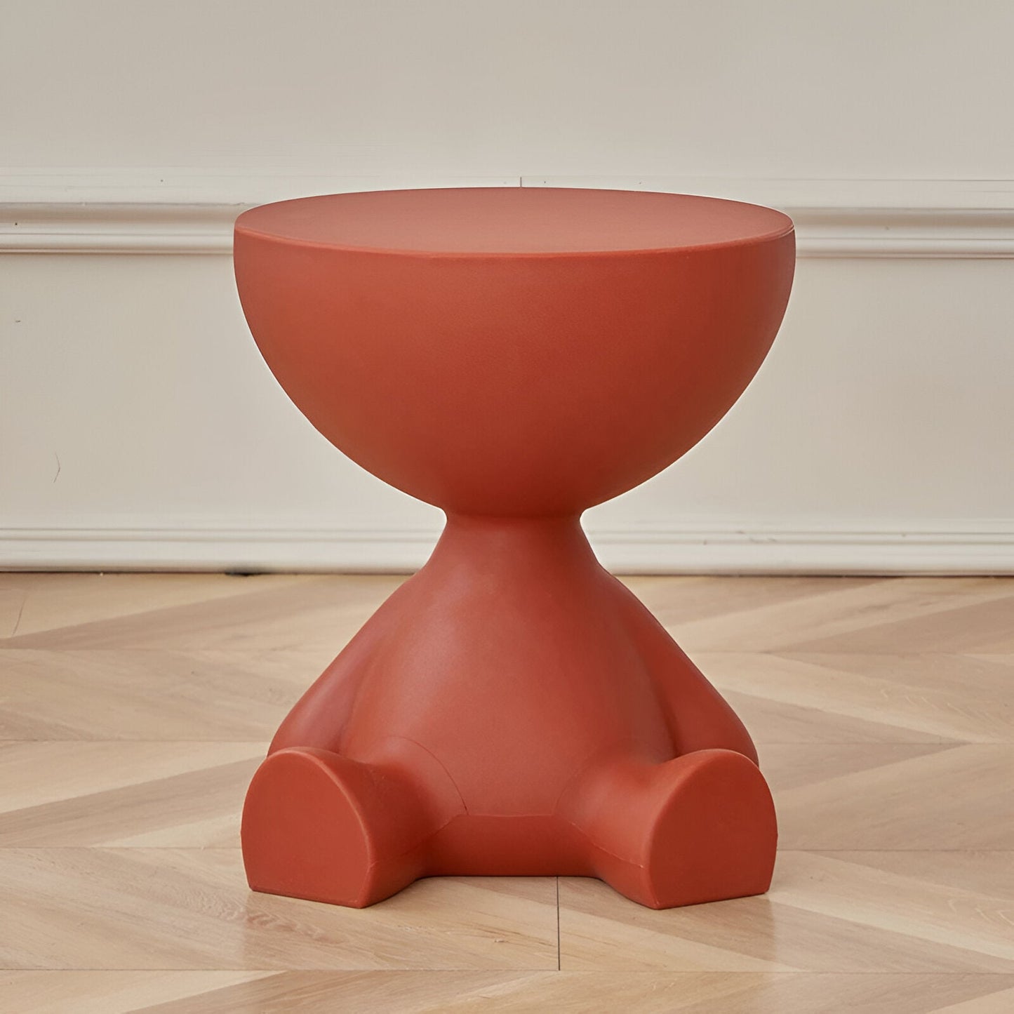 Ylix Round Coffee Table Modern Compact Side Table