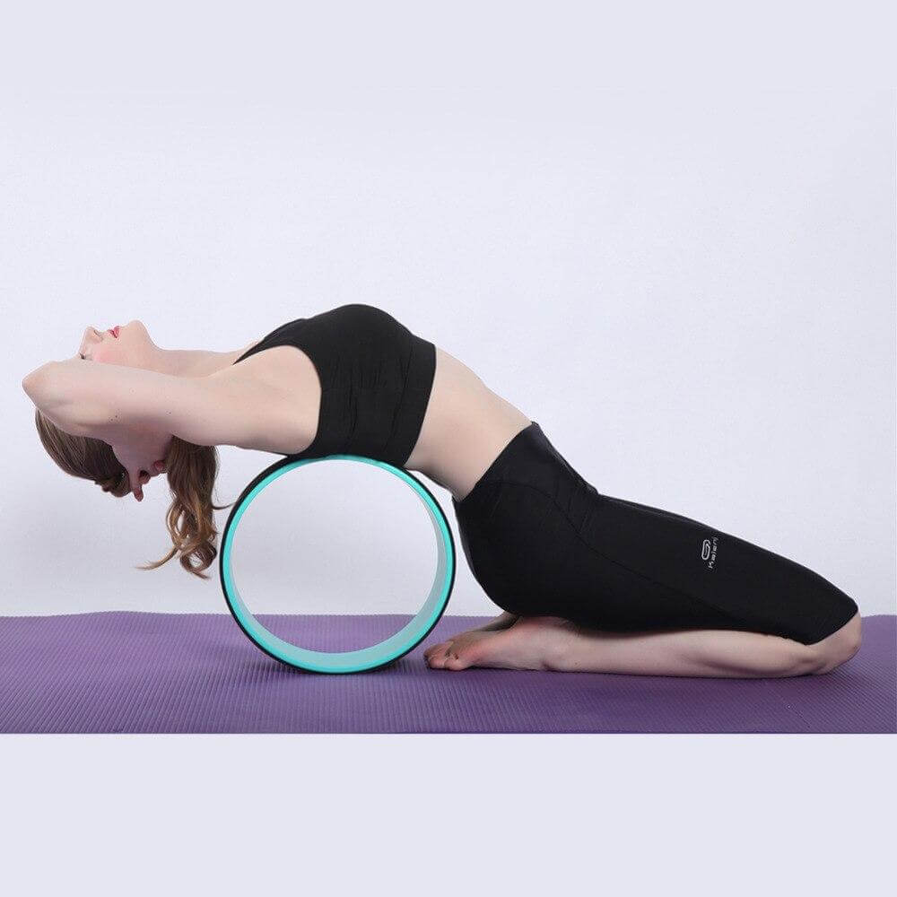 Yoga Wheel for Flexibility and Back Support