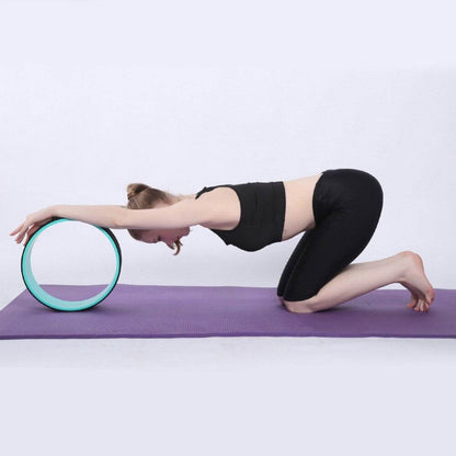 Yoga Wheel for Flexibility and Back Support