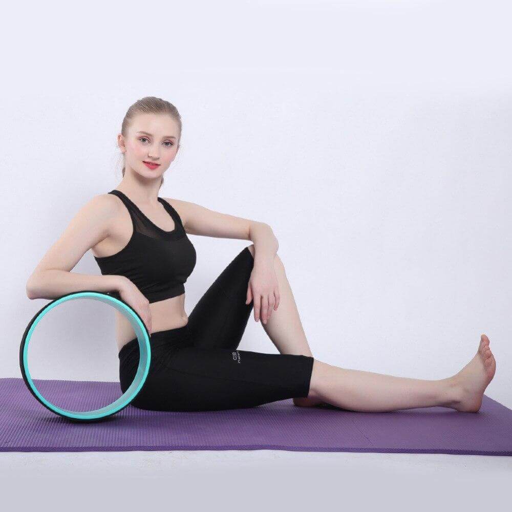 Yoga Wheel for Flexibility and Back Support
