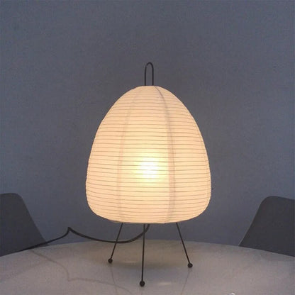 ZenGlow Japanese Rice Paper Lamp Soft Ambient Light