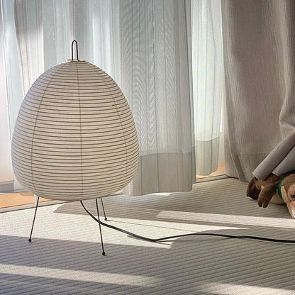 ZenGlow Japanese Rice Paper Lamp Soft Ambient Light