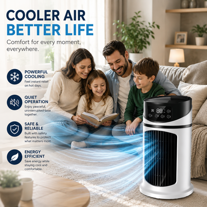 Compact Portable Evaporative Air Cooler