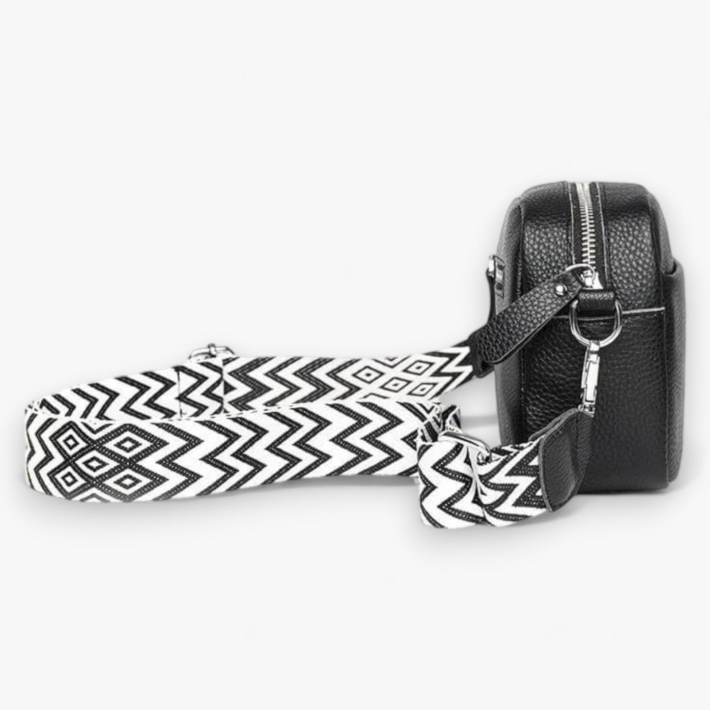Elegant læder crossbody taske til kvinder med kompakt design