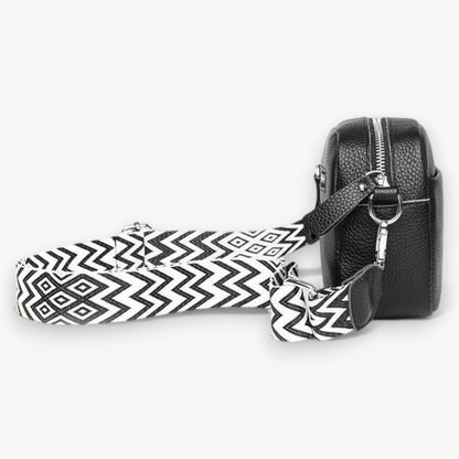 Elegant læder crossbody taske til kvinder med kompakt design