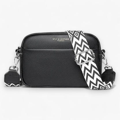Elegant læder crossbody taske til kvinder med kompakt design