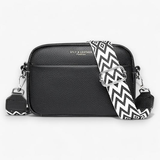 Elegant læder crossbody taske til kvinder med kompakt design
