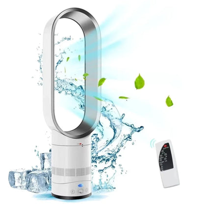 Bladeless Tower Fan with Adjustable Airflow