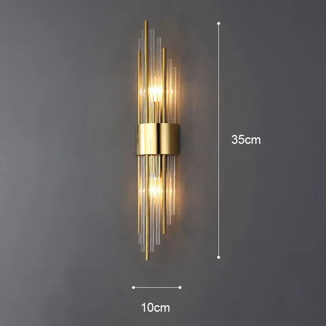 Tijdloze elegantie wandlamp met warme sfeerverlichting