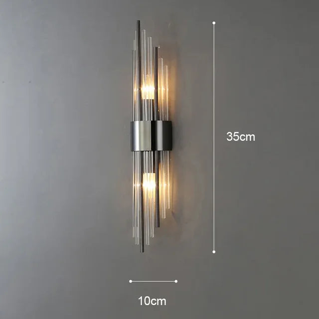 Tijdloze elegantie wandlamp met warme sfeerverlichting