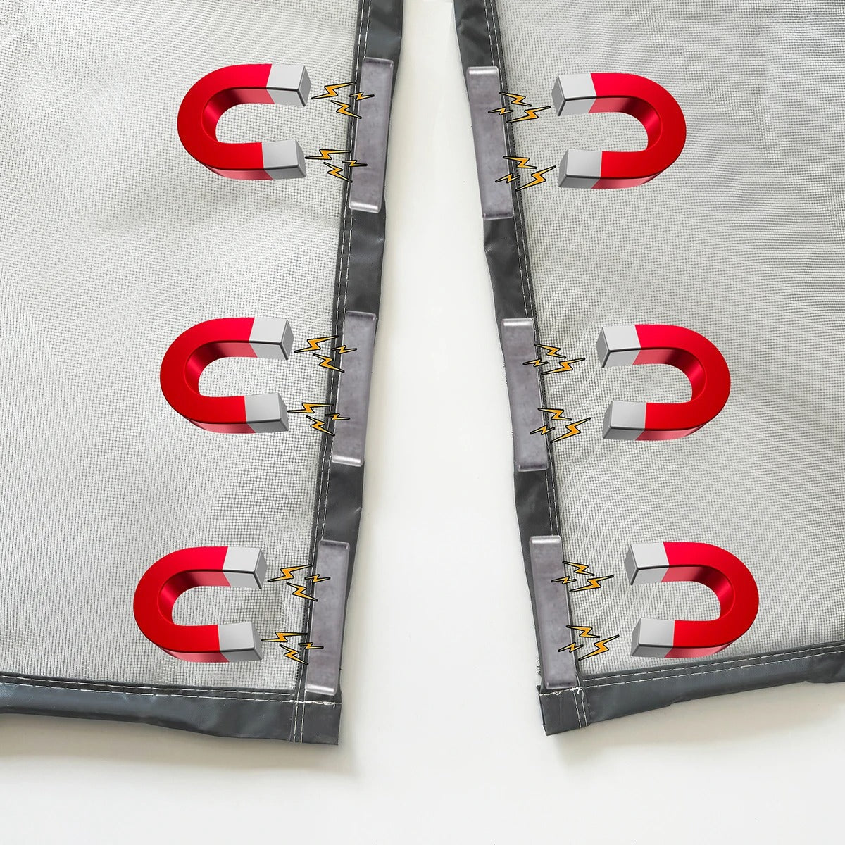 BugGuard Magnetisches Fliegengitter Tür