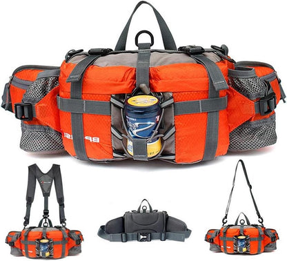 Waterproof Hiking Waist Bag – 5L Capacity for Outdoor Adventures