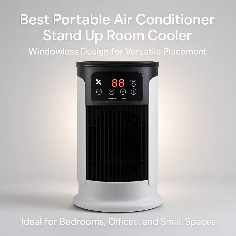 Portable Windowless Air Cooler with Mist Function