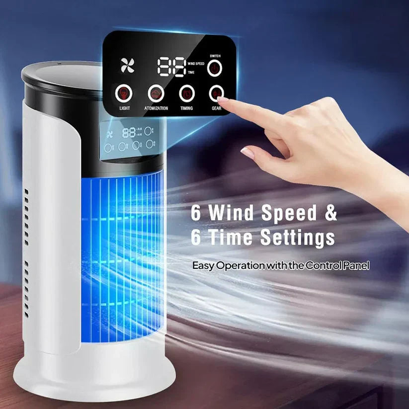 Portable Windowless Air Cooler with Mist Function