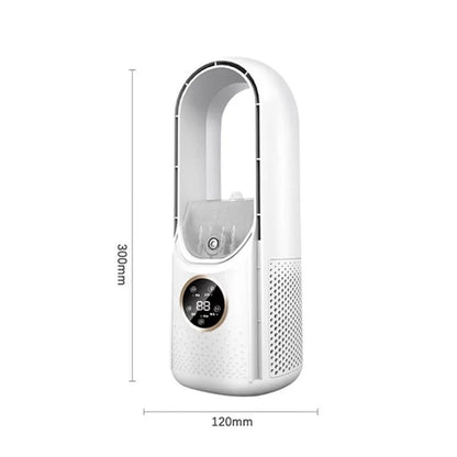 Portable Bladeless Air Cooler with Six Speeds