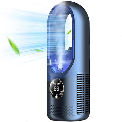 Portable Bladeless Air Cooler with Six Speeds